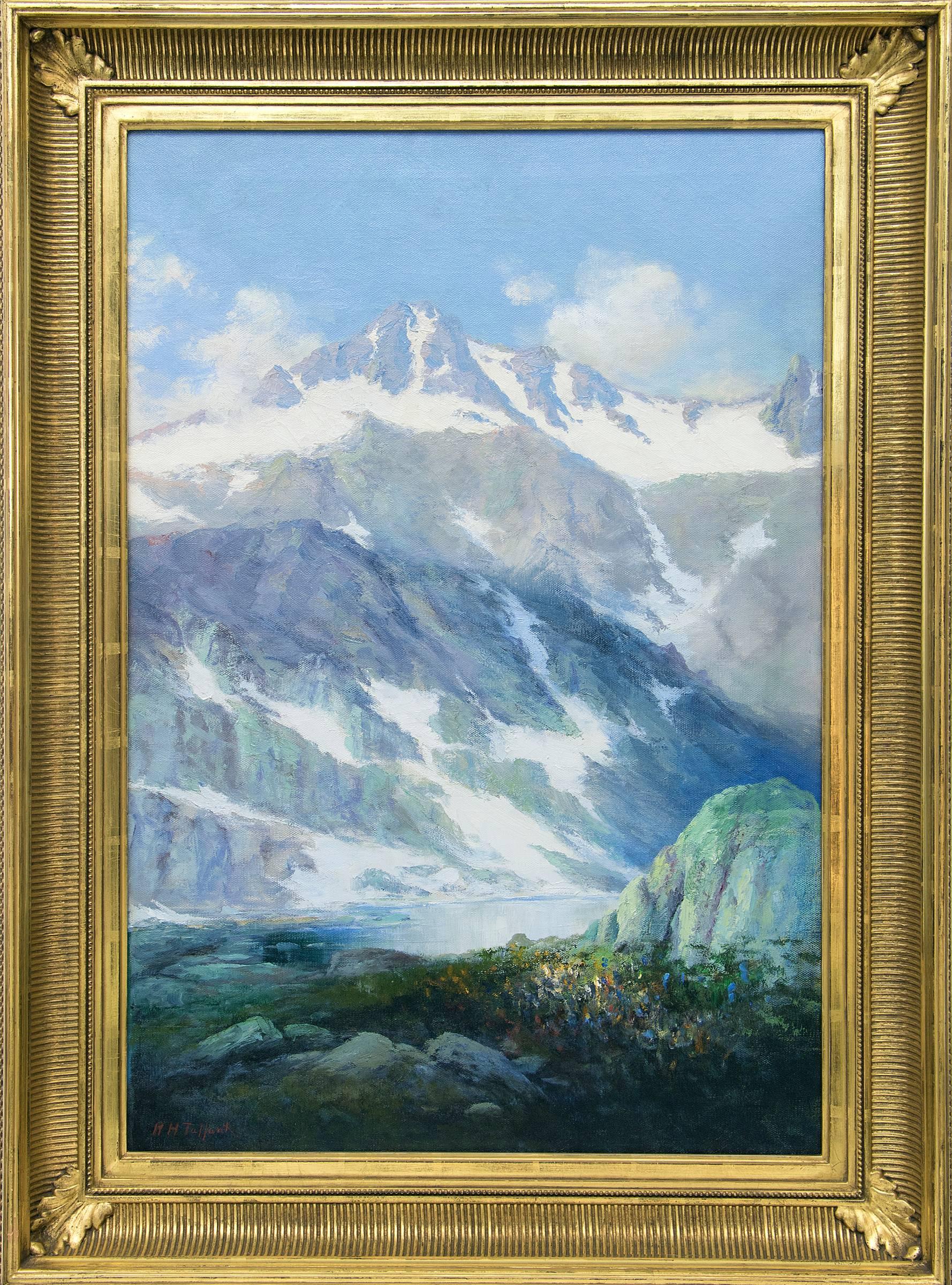Richard H. Tallant Landscape Painting - The Heart of the Rocky Mountain National Park (Mount Ida)