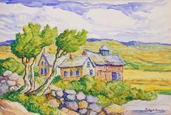 Kansas Farm (Prairie, River, Farm House and Barn)