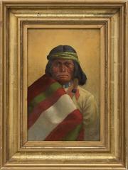 Untitled (Portrait of a Native American Man)