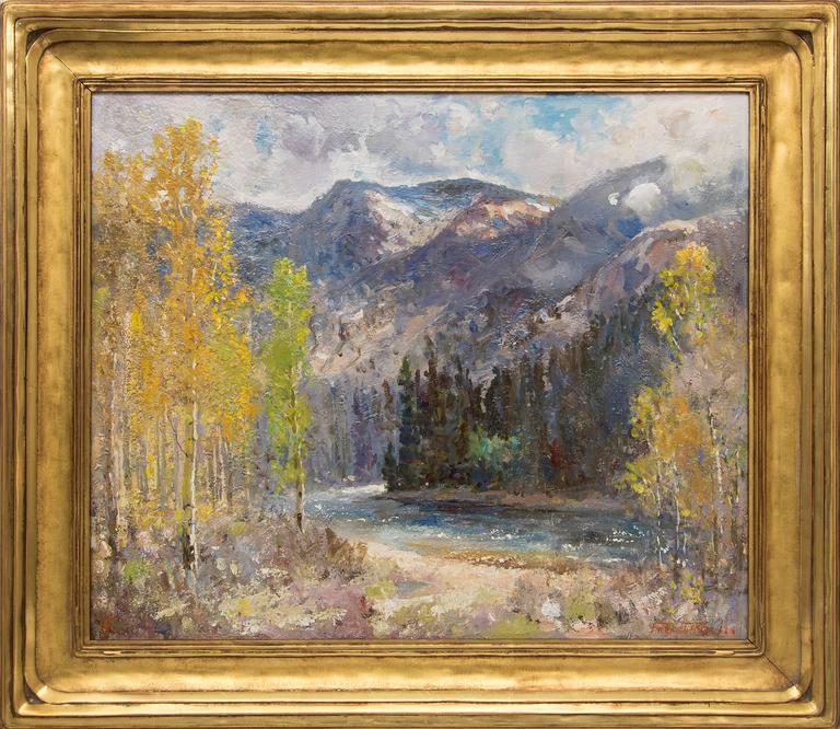 Fremont Ellis - Time of Autumn (Chama River, New Mexico) For Sale at ...