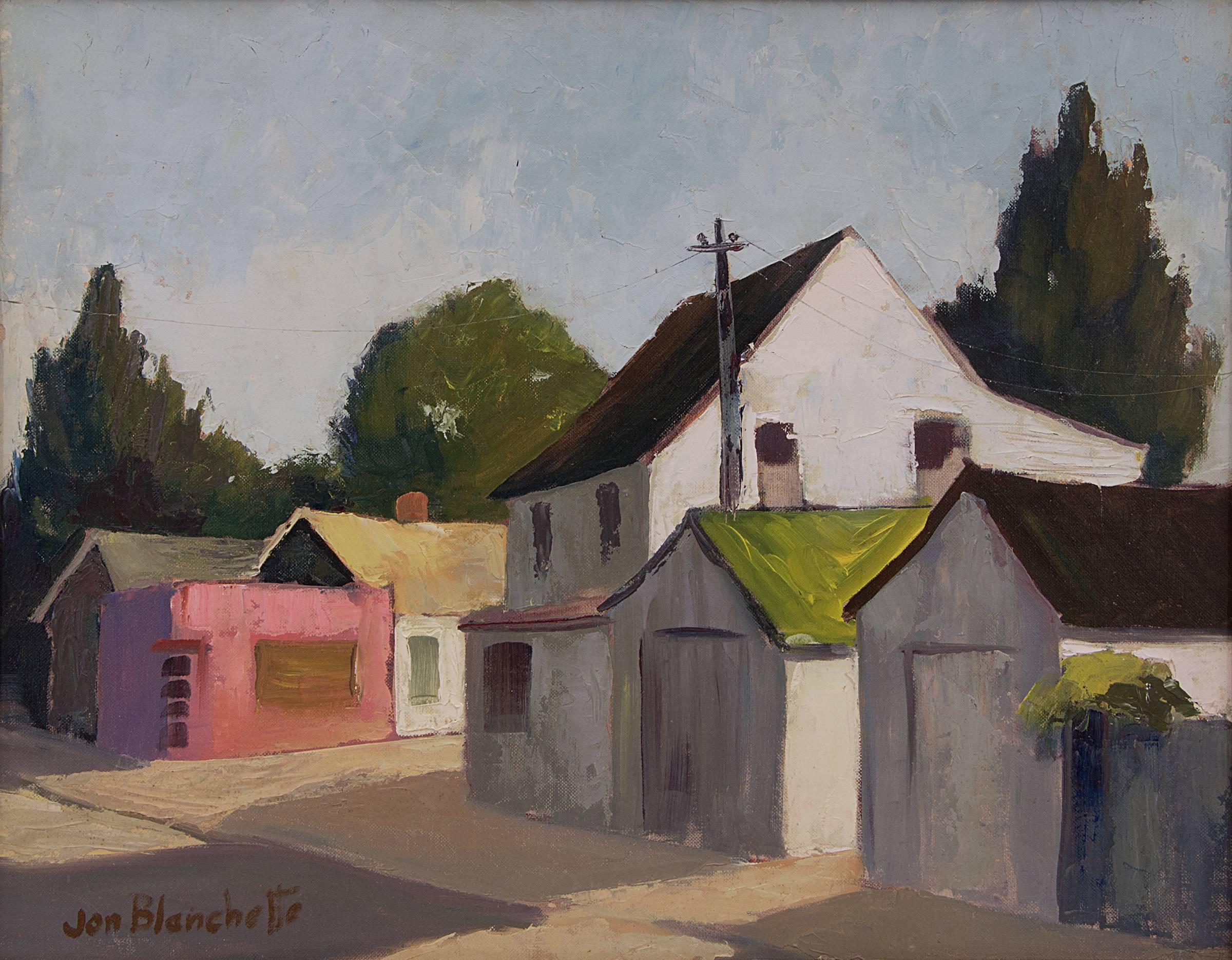 Watsonville (California) - Painting by Jon Blanchette