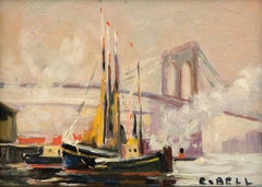 Pair of original Maritime/Sailboat Oil Paintings