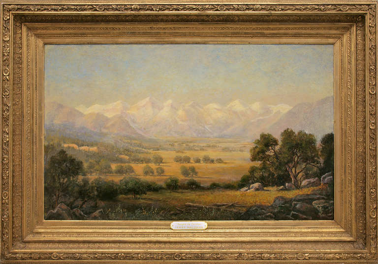 Sangre de Cristos (Colorado) - Painting by Jerry Malzahn