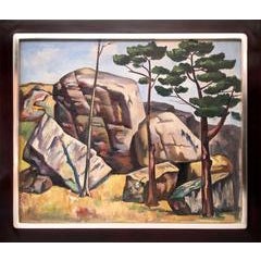 Untitled (Landscape with Rocks and Trees) 11
