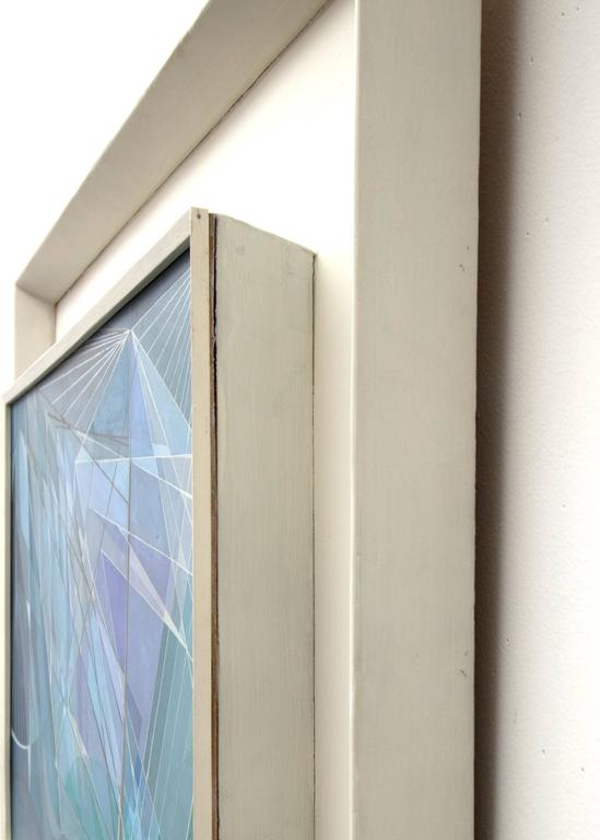 Hilaire Hiler Violet to Blue Green, Diagonal Shadow For Sale at