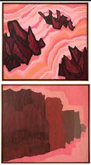 Two Paintings (Jagged Sea & Untitled II) 12