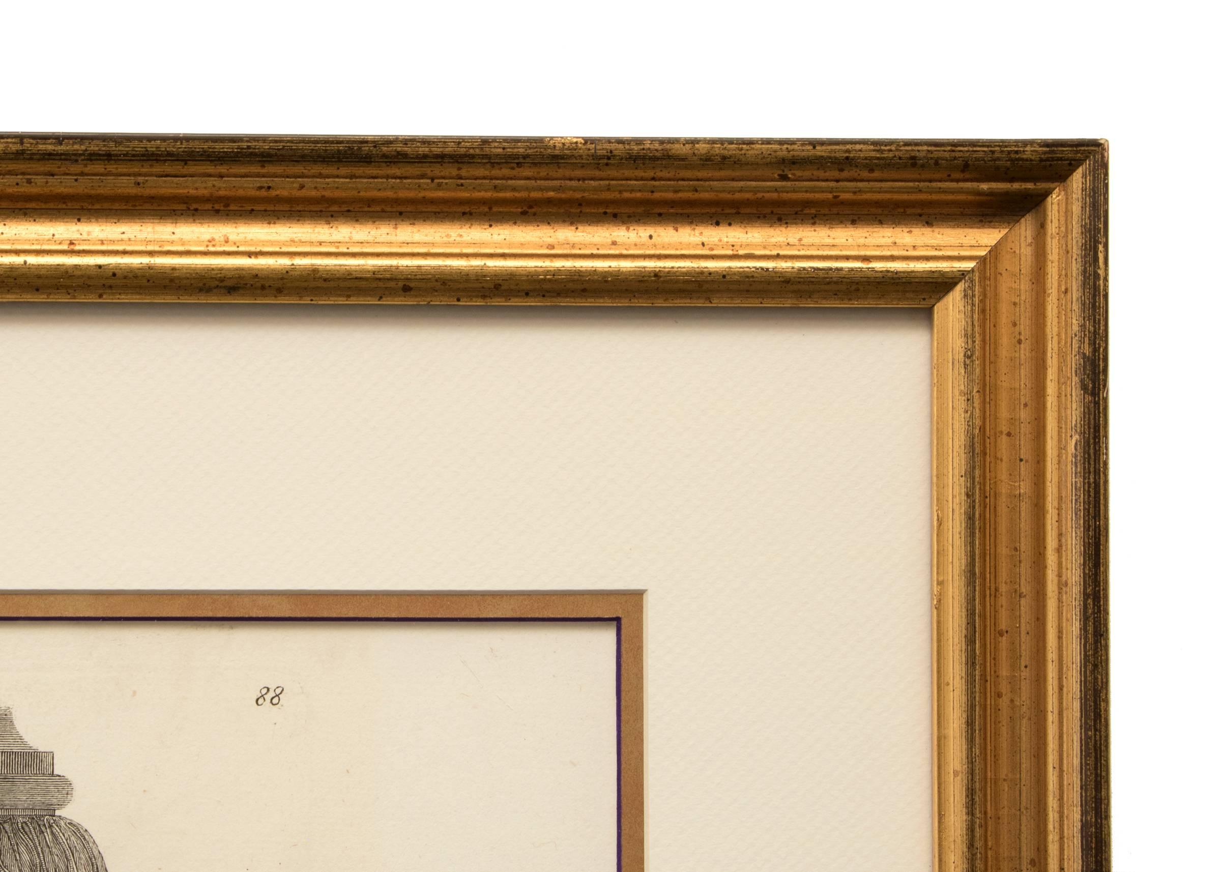 Ein Paar neoklassizistische Radierungen aus dem 19. Jahrhundert von Giovanni Battista Piranesi im Angebot 3