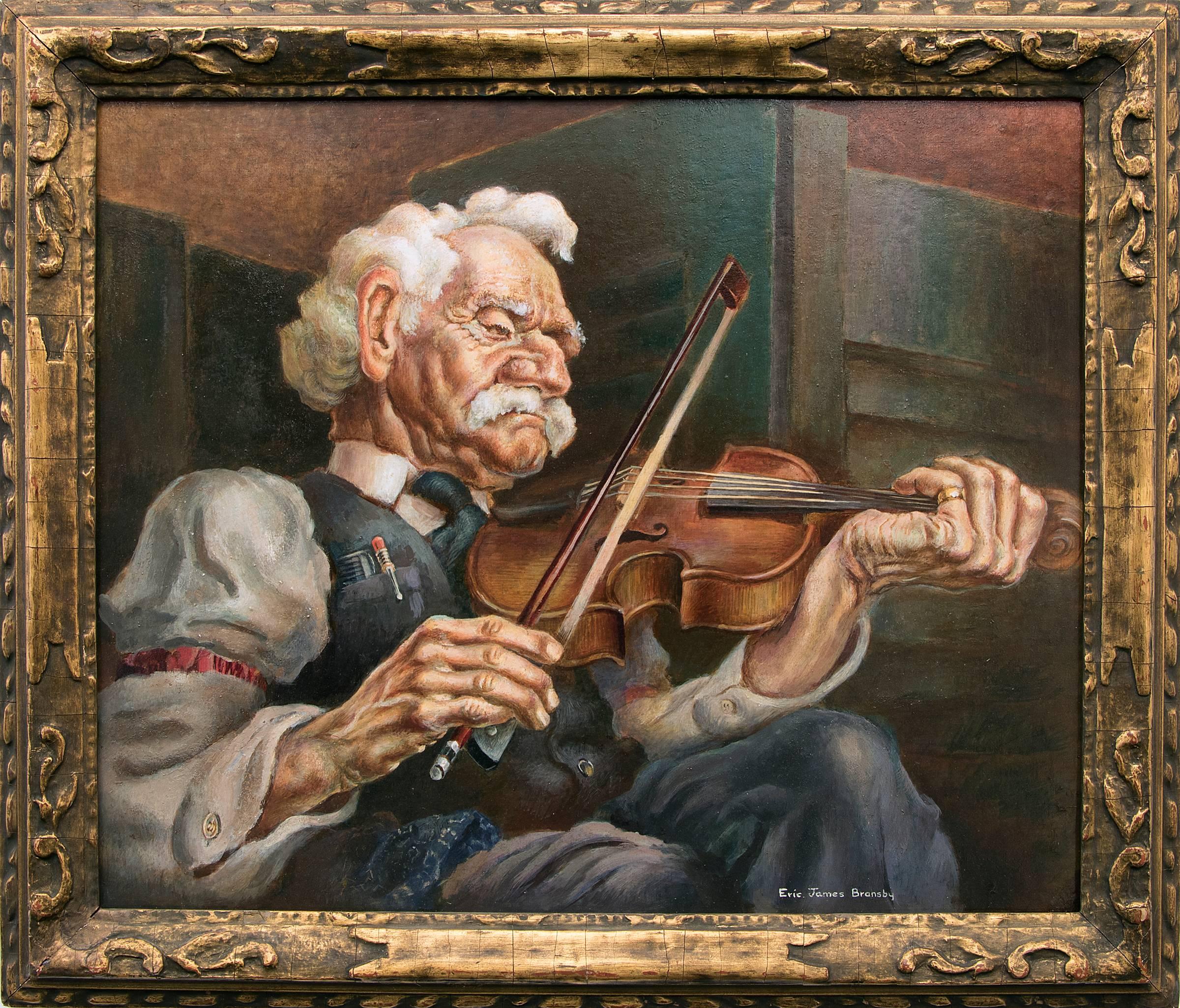 fiddler painting