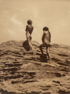 Frederick Monsen Native American Mojave Children Photograph, c.1911