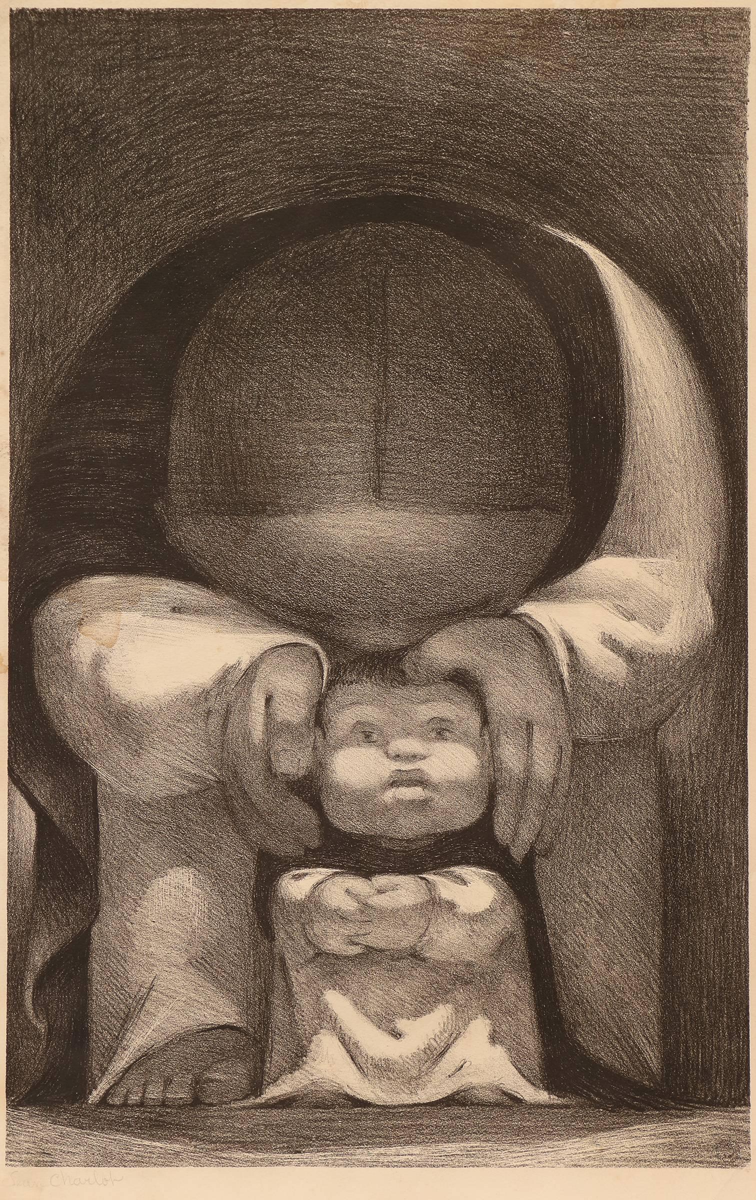 Jean Charlot Portrait Print - First Steps