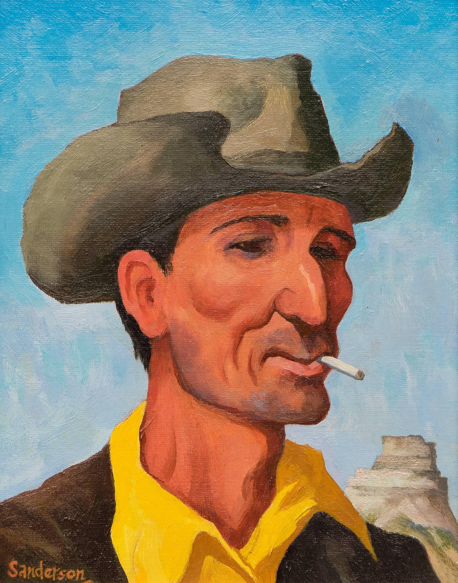 William Sanderson Portrait Painting - The Hombre