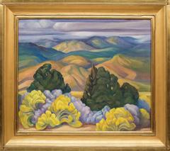 Chamisa and Asters No. 107 (New Mexico)