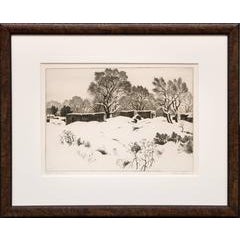 Adobes in the Snow (New Mexico); edition of 75 8