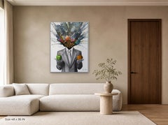 Universal Ambiguity (Hand Embellished Giclée), Limited Edition Print on Canvas