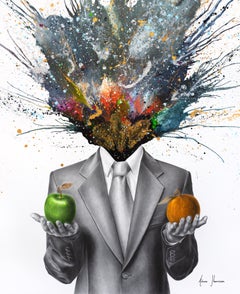 Universal Ambiguity (Hand Embellished Giclée), Limited Edition Print on Canvas