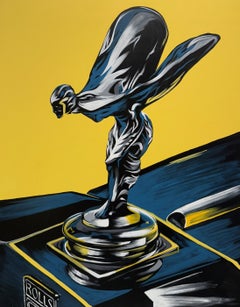 The Art of Ecstasy, Pop Art Acrylic on Canvas, Signed 48 x 60 Inches