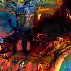 Super Skull, Contemporary Figurative Painting, Oil on Canvas, 39.25"