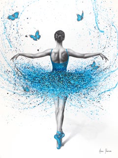 Crystal Butterfly Dancer (Original Hand Painting)