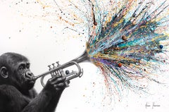 Echoes of Evolution, Limited Edition 30 x 24 Hand Embellished Print