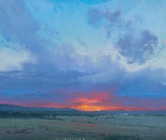 Coucher de soleil enfumé