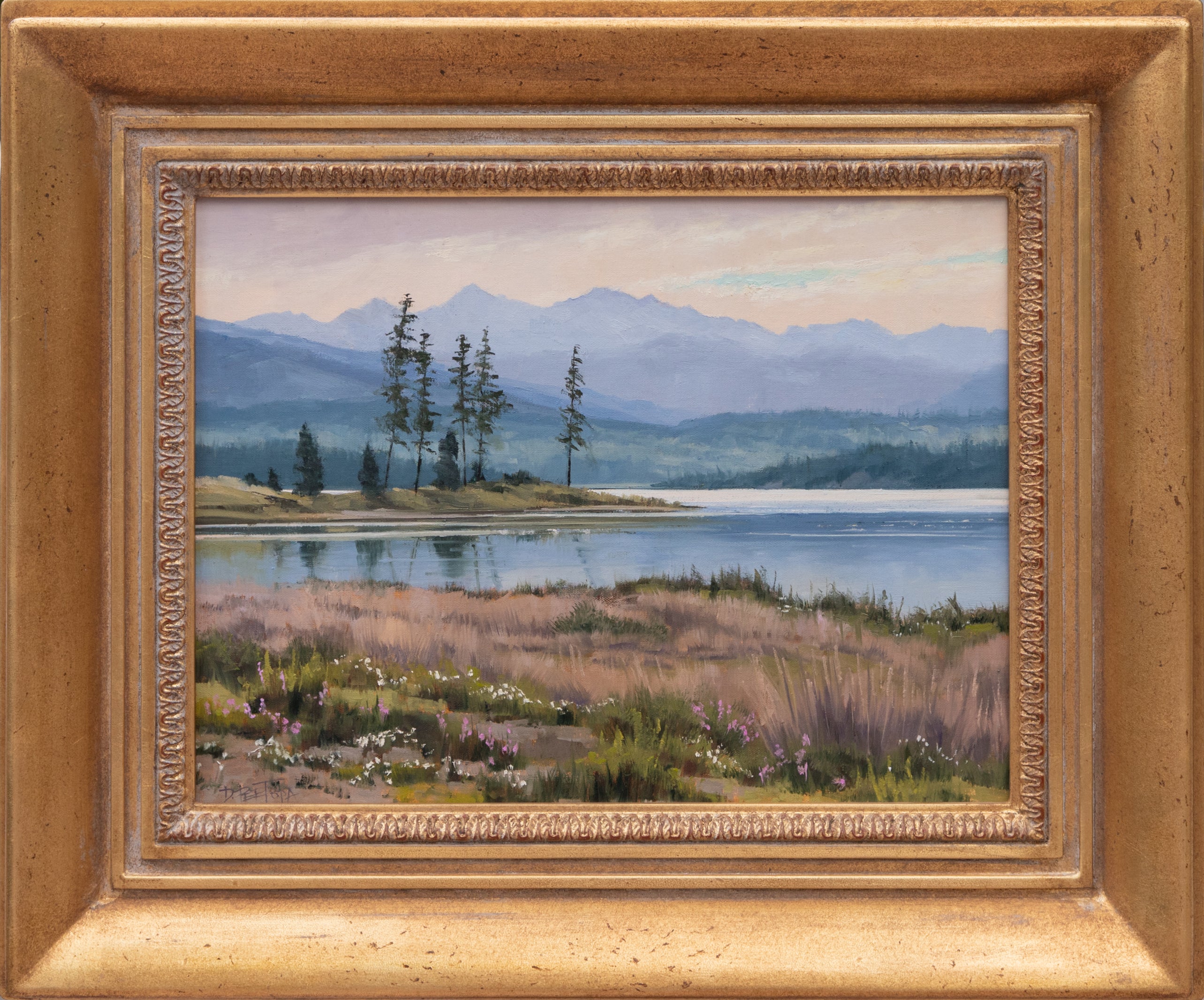 Darcie Peet Landscape Painting - Last Sentinels