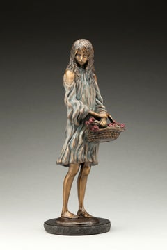 «American Beauty», escultura de bronce, realismo clásico contemporáneo, edición 4/20