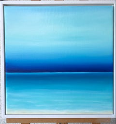 Seascape Serenity - series - water, ocean, navy skyline