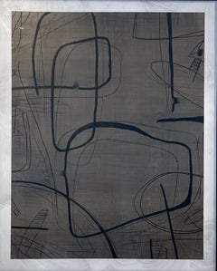 Interwoven I, 2026 — Original Abstract Mixed Media on Paper, Murray Duncan