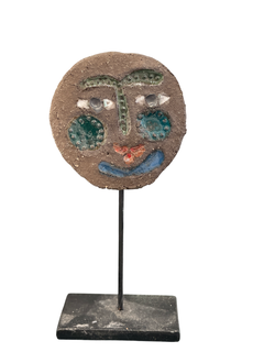 Jacotte & Roger Capron Keramik-Miniatur Nr. JAC149, 12\" Abstrakte Kunst