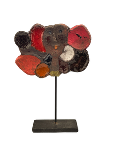 Jacotte & Roger Capron Keramik-Miniatur Nr. JAC160, 12\" Abstrakte Kunst