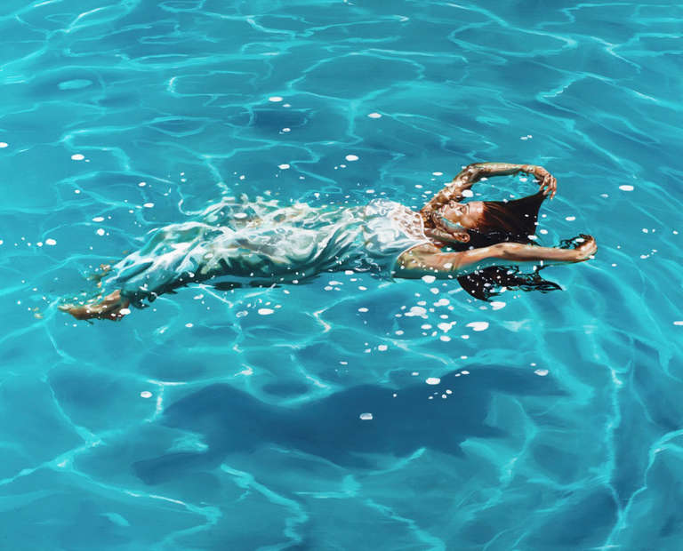 Eric Zener Figurative Painting - Rotation