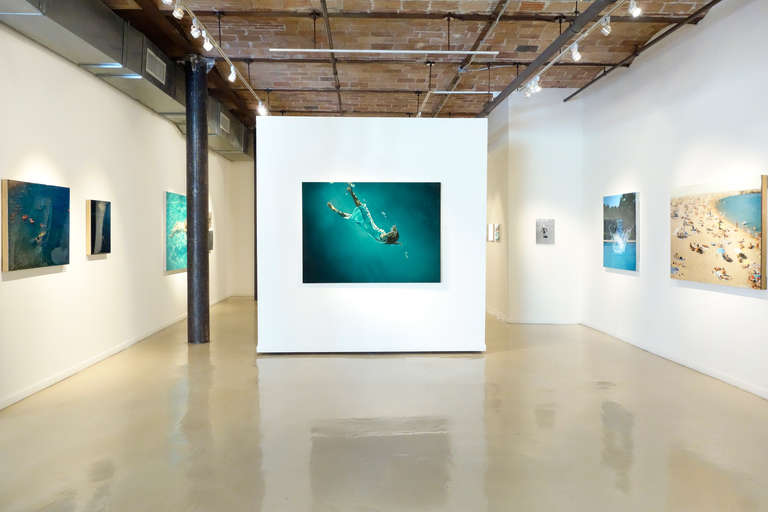 Falling Forever Rising Forever - Contemporary Painting by Eric Zener