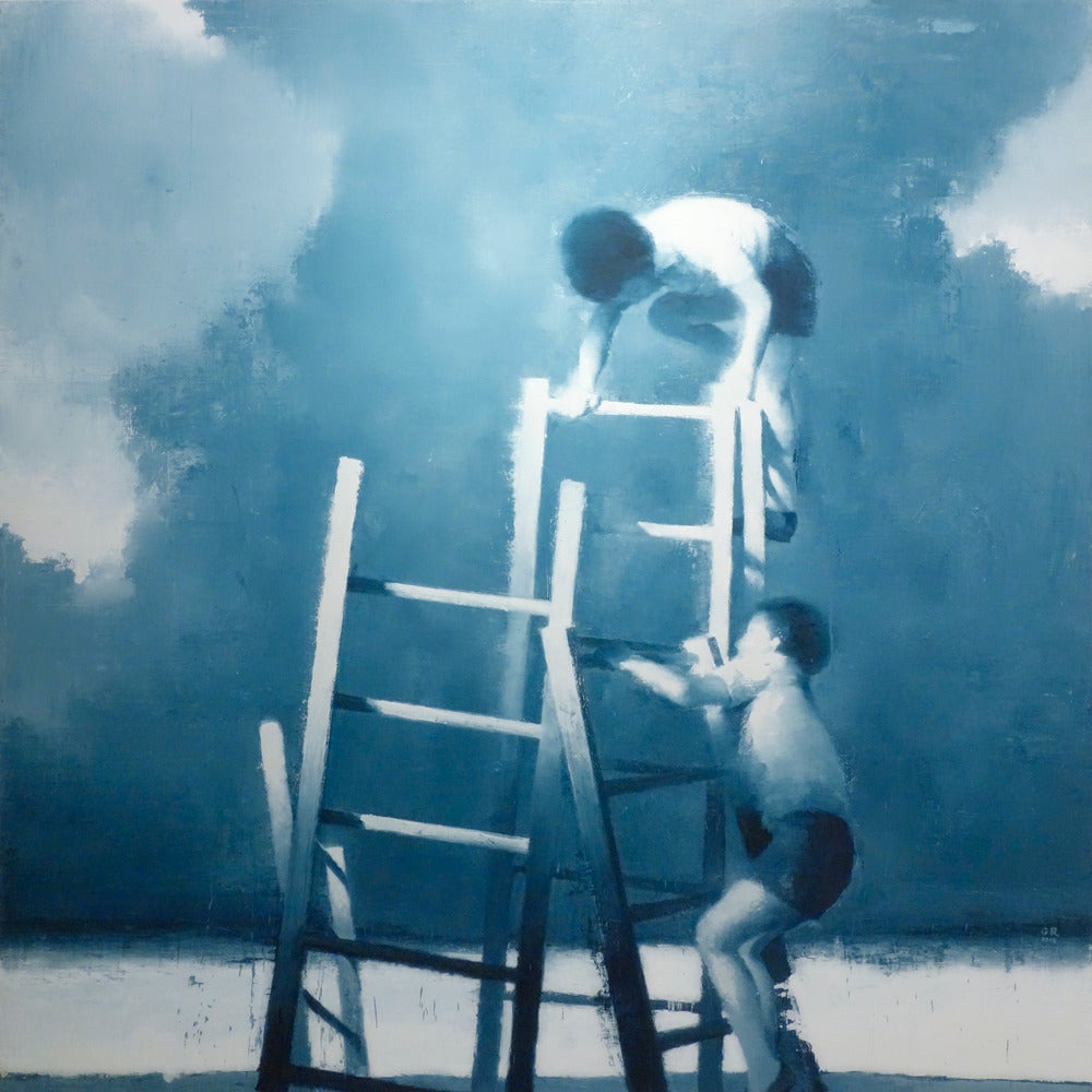 Gary Ruddell Figurative Painting - Blind Faith