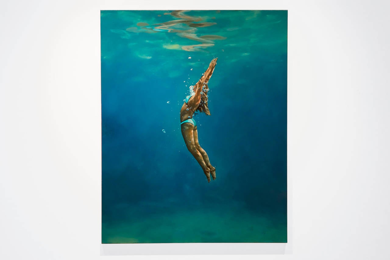 Angel Rising - Contemporary Painting by Eric Zener
