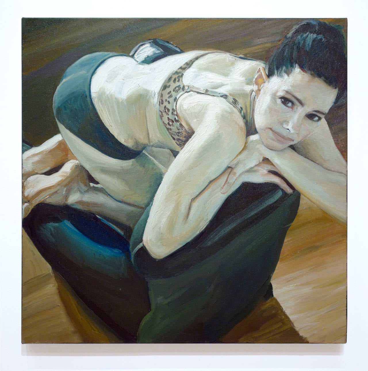 Jen 1 - Contemporary Painting by Stephen Wright