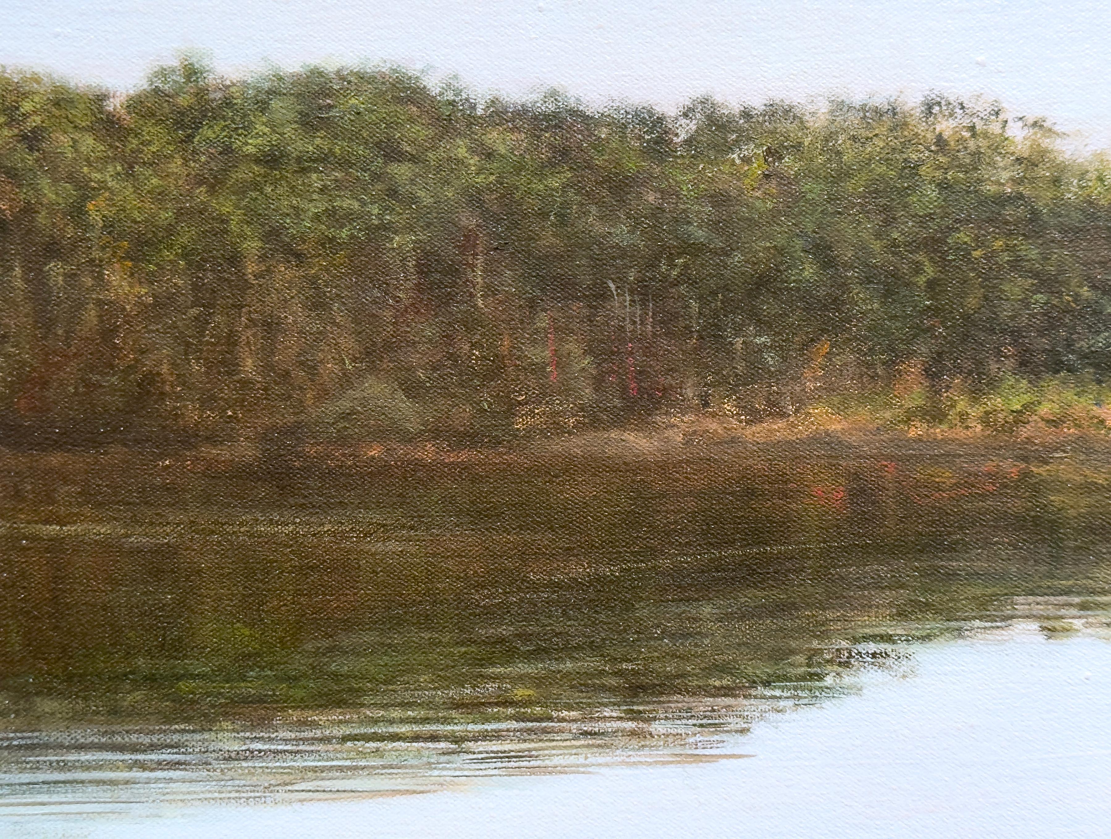 OXBOW LAGOON, SAUGATUCK, MICHIGAN - Landscape/ Realism / Waterscape / Peaceful For Sale 1