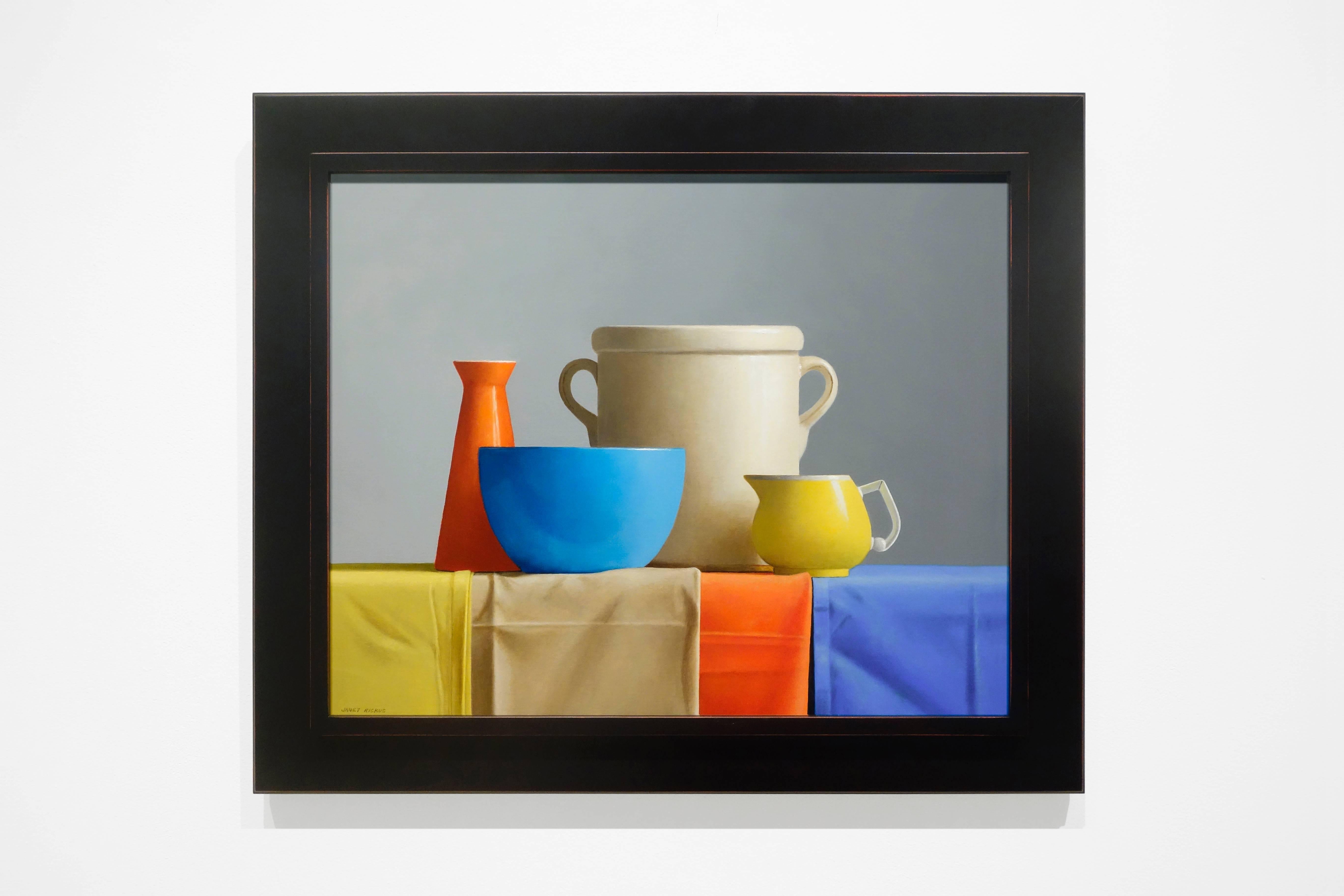 Janet Rickus Still-Life Painting - Borrowed Series VIII