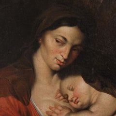 17th-century Flemish oil-on-canvas painting, *Rest on the Flight into Egypt*, 1660