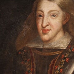 17th-century portrait of Charles II of Spain, oil on canvas, 1670