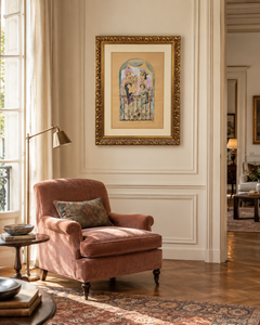 Antoni Clavé – Le Balcon, París – Litografía y gouache