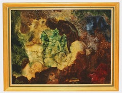 Titulado "Dominio" - Óleo sobre tela - Enmarcado - Año 1973