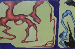 Los sueños de la razón producen monstruos - Óleo sobre tela - 79x120cm.