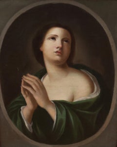Die Heilige Maria Magdalena – Öl auf Leinwand – gerahmt – hohe malerische Qualität