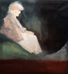 „Frau in Ruhe“ – Öl auf Leinwand – Jahr 2005 – Ungerahmt