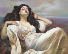 Ein Moment der Ruhe – Pastellzeichnung – ungerahmt – 45 x 55 cm.