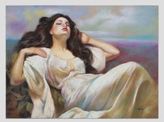 Ein Moment der Ruhe – Pastellzeichnung – ungerahmt – 45 x 55 cm.