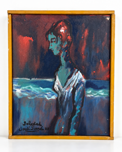 Jordi Sarrà – «Soledad», 1983 – Óleo sobre lienzo – 28,5 × 23,5 cm