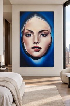 Jerome – “Woman”, 2022 – Large-Scale Contemporary Portrait