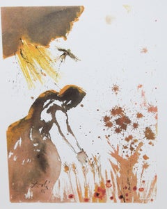 Litografia titulada "Pater Noster" - Ed. Dalart Gala - Sin enmarcar