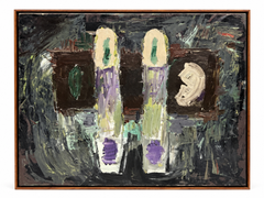 Joan Cruspinera – Abstract Composition – Oil on Canvas